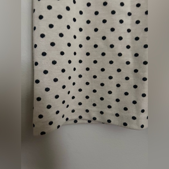 TYLER BOE Kristen Jacquard Polka Dot Collared Mini Dress Academia Twee Mod | S - Picture 4 of 16